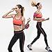 Yodo Running Sport Armband with Key Holder,2 pouches Fits for iPod Nano/Cell Phone iPhone7/8/6S/6/Samsung Galaxy S5 S6 S7 Edge for Workout Exercise Gym Jogging Walking Biking Riding,Rose