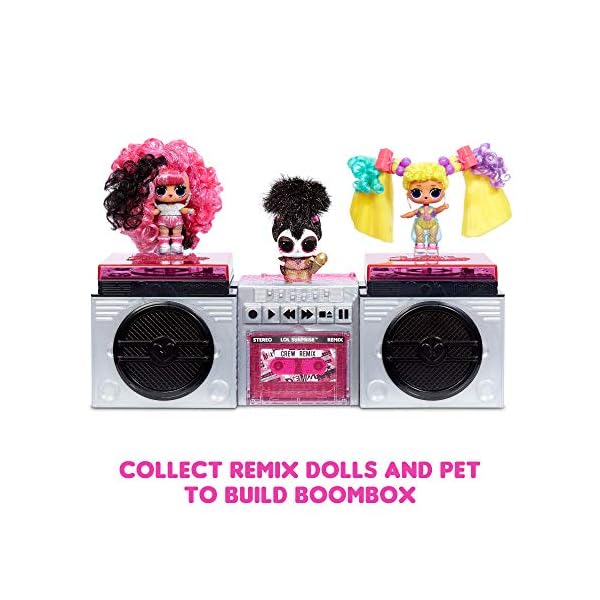 LOL Surprise Remix Hair Flip Dolls – Collectable - 15 Surprises - With Hair Reveal, Accessories and Music