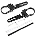 Mounting Brackets Bullbar, AKD Part 1.5 inch Aluminum Bar Tube Clamp Adjustable Mounting Brackets Kit Universal, Pack of 2