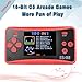 Retro Handheld Game Console for Kids Portable Game Player Mini Arcade Gaming System with Build in 16 Bit 168 Classic Video Old Style Games 2.5