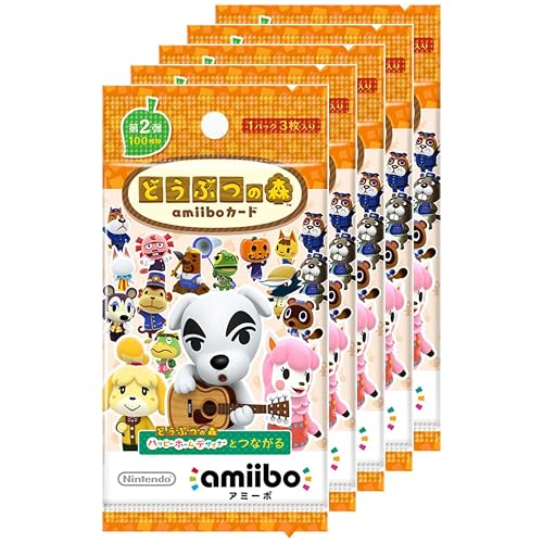Animal Crossing Amiibo Card 2nd (5 Packs)