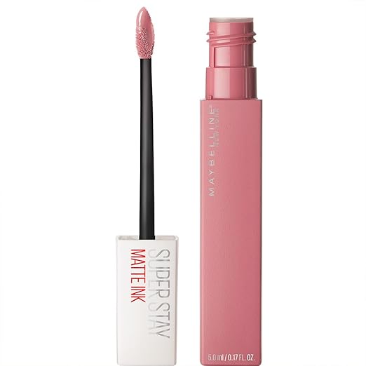 Maybelline Makeup SuperStay Matte Ink Liquid Lipstick, Dreamer Liquid Matte Lipstick, 0.17 fl oz