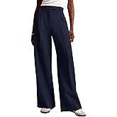 NIMIN Women Wide Leg Pants High Waisted Business Casual Work Trousers Dressy Pants with Pockets