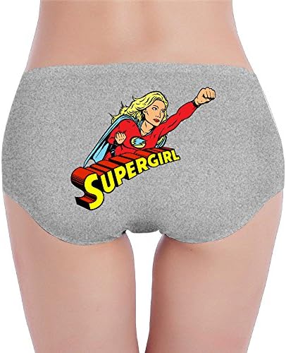 LFISH3 Supergirl Soft Low Waist Briefs - Ash