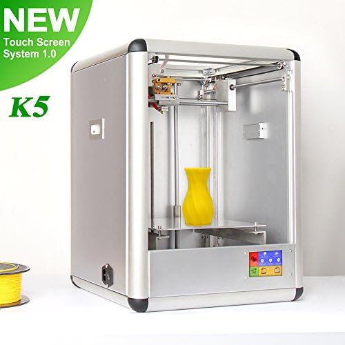 The New Automatic Touch Screen KOSSEL 3D Printers With Large Metal Structure
