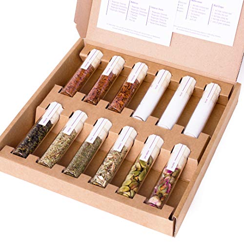 DO YOUR GIN DO YOUR TONIC | Tonic Water Set zum selber-machen | Gin Tonic Sirup Cocktail | 12 Botanicals in schönen…