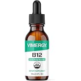 Vimergy Liquid Vitamin B12 Brain Function, 2500 mcg, Organic, 30 Servings | Brain Body Nourish*, Supports Oxygen and energy to the Brain*, Methylcobalamin &amp; Adenosylcobalamin, Vegan, Non-GMO