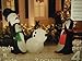 2 Inflatables in One Box - 5 Penguins Keep Away Snowman Combo Pack Christmas