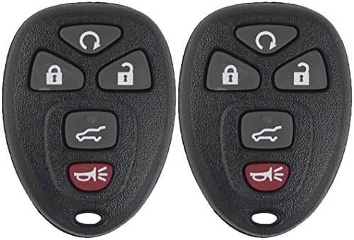 Key Fob,Mushan Remote Keyless Entry fits for Cadillac Escalade 2007-2014/ESV//GMC Yukon,for Traverse 2009-2017,for GMC Acadia 2007-2016-2Pack