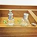 10 pieces screw cap turtle Glass Vial Pendant necklace pendant mini wishing bottle charms (green turtle)