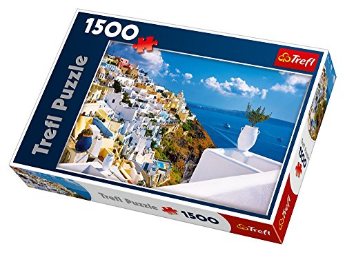 Trefl Santorini, Greece 1500 Piece Jigsaw Puzzle