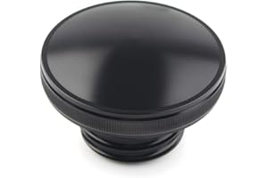 GZYF Fuel Gas Tank Oil Cover for Harley for Sportster XL Dyna FXDF for Softail for Road King 1992-2017, 2015-2017 Freewheeler models, Black