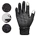 HiCool Winter Gloves Touch Screen Gloves Thermal Cycling Gloves Driving Gloves for Men and Women (Black, Large/)
