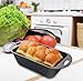 Utopia Kitchen Pre-Seasoned Cast Iron Loaf Pan for Baking - 12 Inch by 6 Inch by 3 Inch