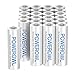 AAA Rechargeable Batteries 24 Pack, POWEROWL High Capacity Rechargeable AAA Batteries 1000mAh 1.2V NiMH Low Self Discharge primary