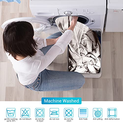 Summer Cooling Comforter for Hot Sleepers, Full/Queen Size Avolare Lightweight Cooling Blanket, Ultra Soft Down Alternative Comforter, Japanese Arc-chill Q-max>0.5 Fiber, Machine Washable(Stripe Gray)