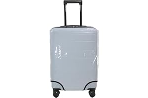 HYPER VENTURE Clear PVC Luggage Cover Full Transparent Suitcase Protector Fits 28 Inch Luggage, L
