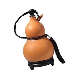 Fenteer Dried Gourd Water Bottle, Portable Water