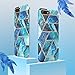 i-Blason Cosmo Lite Designed for iPhone 8 Plus / 7 Plus, Slim Stylish Shock-Absorbent Bumper Case with Camera Protection, Blue
