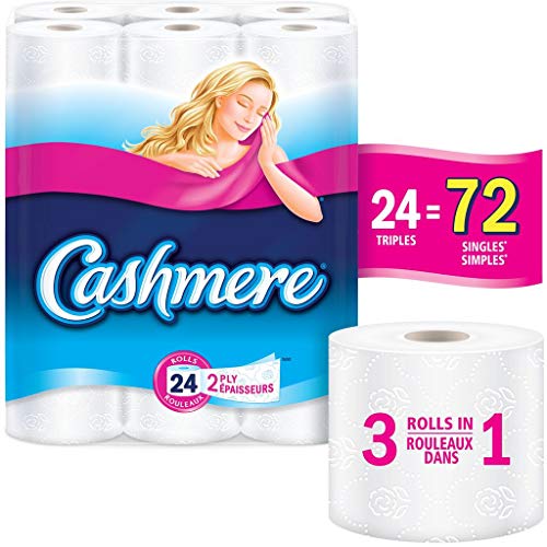 Cashmere Bathroom Tissue 48 Triple Rolls = 144 Singles 363 Sheets