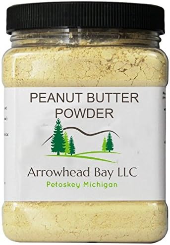 Arrowhead Bay Peanut Butter Powder, 1 Lb, Gluten Free, Non-GMO, Made in USA