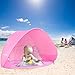 BATTOP Baby Pool Tent Pop Up Beach Sun Shelter With UV Protection (Pink)