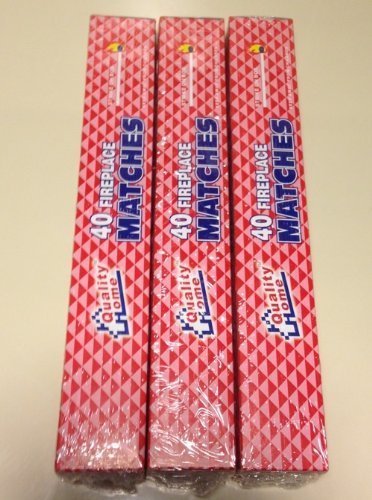 3 BOXES IN LOT- LONG 11″ MATCHES 40 IN BOX FIREPLACE GRILL BBQ CANDLE CAMPING