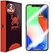 Skinomi TechSkin [2-Pack] (Edge to Edge) Clear Screen Protector for Apple iPhone Xs Max (6.5