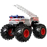 Hot Wheels 5 Alarm Monster Truck, 1:24 Scale