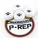 P-Rep Fingerprint 32mm Graphic Complete Wooden Fingerboard w CNC Lathed Bearing Wheels