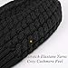 FURTALK Winter Knit Beanie Hats for Women Warm Fur Bobble Pom Pom Hat