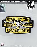 1991 NHL Stanley Cup Champions Jersey Patch Pittsburgh Penguins
