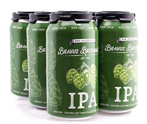 Bravus Non-Alcoholic India Pale Ale ("IPA") - 12 Fl Oz | Pack of 12 - Thumbnail 2
