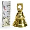 AzKrafts-Vintage-Style-Indian-Brass-Elephant-Cow-Camel-Bells-Lot-Of-12-Pcs-16Ht-400Gm