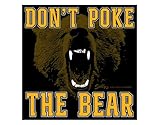 Don't Poke the Bear Sticker