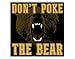 Don't Poke the Bear Sticker