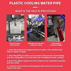 Auniwaig G1/4-Inch Thread Water Oil Coolant Hose
