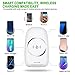 QI Certified Wireless Charger With 5-Port USB Charging Station 30W/6A, Wireless Charger For iPhone 8/8 Plus, iPhone X,Samsung GalaxyS6 /Note 5/EDGE+/S7/S8/S7EDGE And More-White
