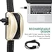 Dog Bark Collar, Adoric Life Adjustable Rechargeable Humane Rainproof Training Collar with 7 Sensitivity & 3 Modes, Beep Vibration & Safe Shock for Small Medium Large Different Sizes Dogs (Gold)