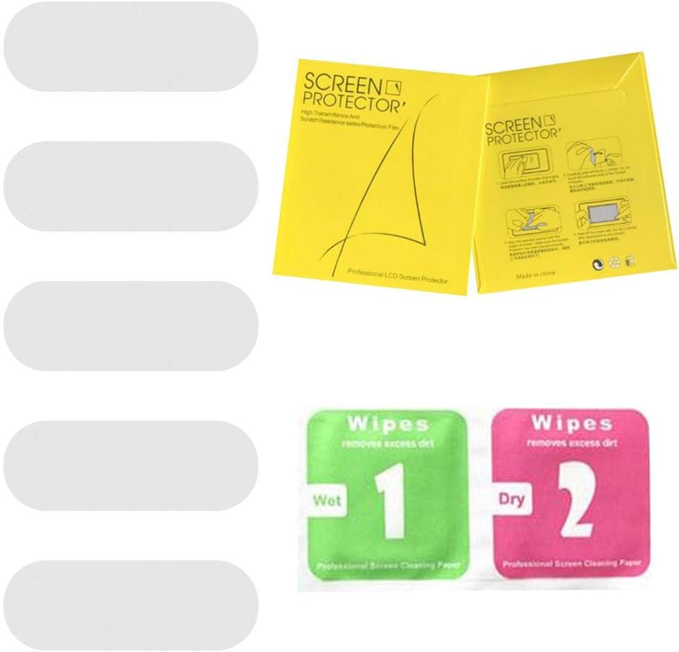 Dailyfun 5pcs Protector Films Frosted Matte for Mi-Band 4 Anti-Fingerprint Ultrathin Anti-explosure Screen Matte