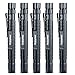 Enjoydeal LED Pen Flashlight of 5 Packs, Slim 1200LM Mini Super Bright Penlight for Indoor Outdoor, Black Grid 5.5inch