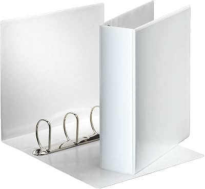 Esselte Essentials Presentation Binder A4 6 cm Ring White