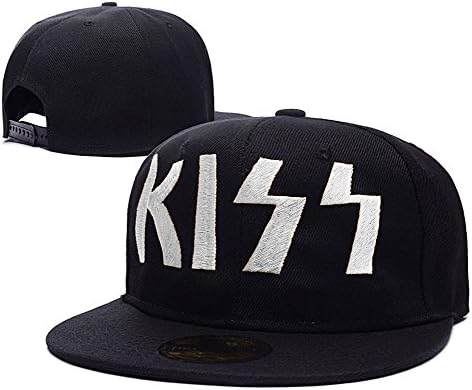KISS Band Logo Adjustable Snapback Embroidery Hats Caps