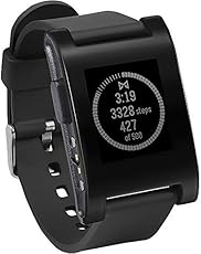 Pebble Smartwatch (Classic) for iPhone and Android Devices - Jet Black (Certified Refurbished)