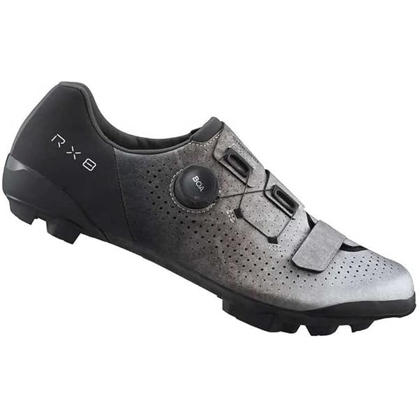 Amazon.com: SHIMANO Clothing RX8 (RX801) Shoes, Silver, Size