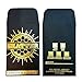 100 - Original Black Gold Shatter Wax Extract Coin Foil Envelopes #007