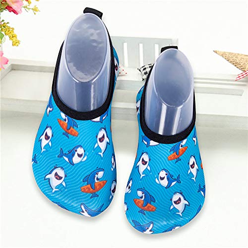 image for WateLves Kids Water Swim Shoes Barefoot Aqua Socks Shoes Quick Dry Non