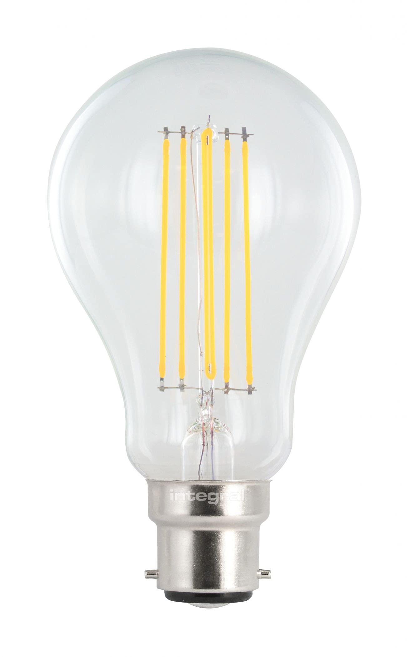 Integral LED Classic Globe (GLS) Filament Omni-Lamp B22 12W (94W) 2700K 1400lm Non-Dimmable 330 deg Beam Angle