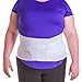 BraceAbility Women's 4XL Plus Size Back Brace for Females with Lower Back Pain & Bigger Hips up to 69