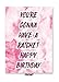 Drake Ratchet Happy Birthday Card (PLAYS SONG) Funny Musical Birthday Card